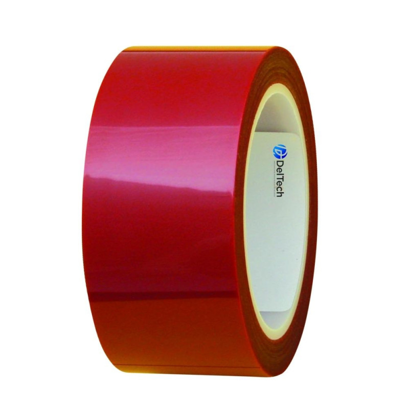 Ruban adhésif rouge épais polyester 204°C  Adhésifs Polyester