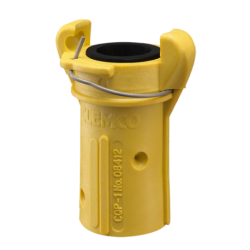 Raccord nylon CQP-1 pour tuyau 25x39, avec joint Clemco ESCORA-CL-08412D Raccords nylon