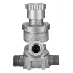 Doseur T pneumatique entrée 1 1/4" sortie 1 1/2" Clemco ESEQDP-CL-90378D Pièces détachées et accessoires pour sableuse