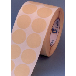 Pastilles adhésives papier haute température 150°C  Adhésifs Papier