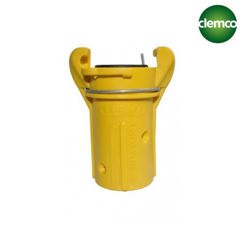 Raccord nylon CQP-3/4 pour tuyau 19x33, avec joint Clemco ESCORA-CL-94350D Raccords nylon