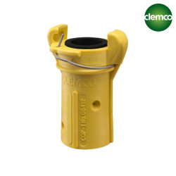 Raccord nylon CQP-1 pour tuyau 25x39, avec joint Clemco ESCORA-CL-08412D Raccords nylon