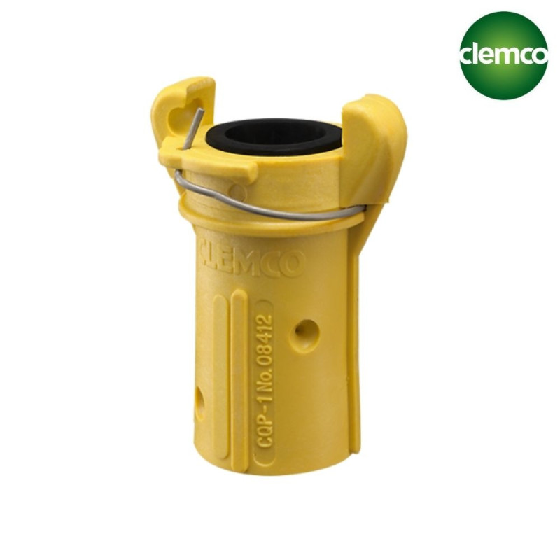 Raccord nylon CQP-1 pour tuyau 25x39, avec joint Clemco ESCORA-CL-08412D Raccords nylon