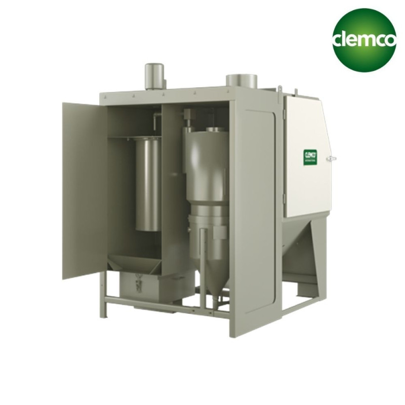 Cabine de sablage à manches Pulsar VI succion Clemco ESEQCM-CL-PULS-VI-S Cabines à manches industrielles
