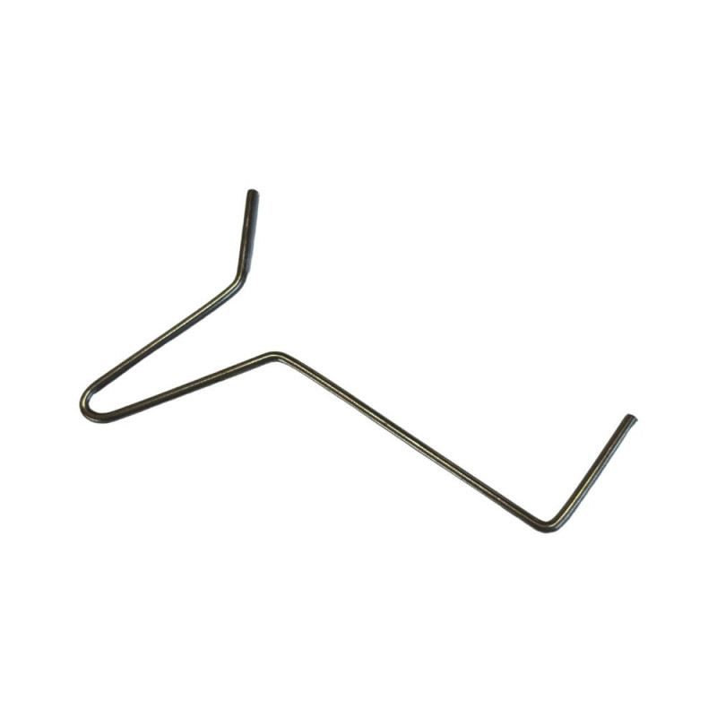 Crochets fil acier ressort diam 2 mm pour embouts tubes carrés  Crochets et solutions d'accrochage