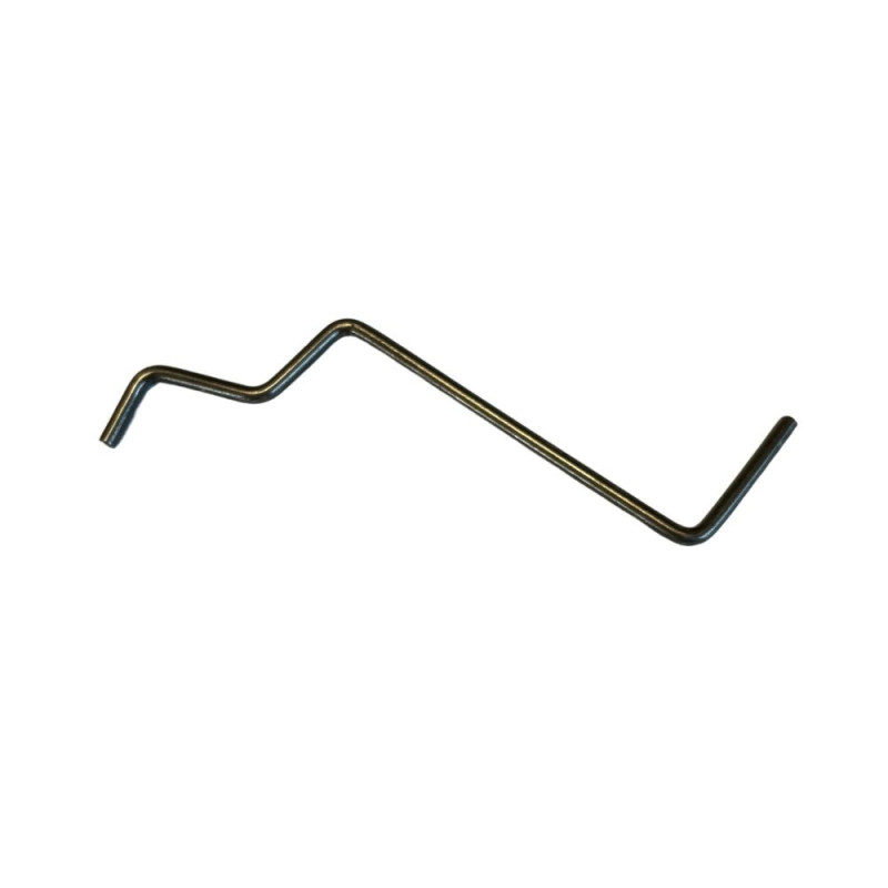 Crochets fil acier ressort pour embouts tubes carrés 10x10  Crochets et solutions d'accrochage