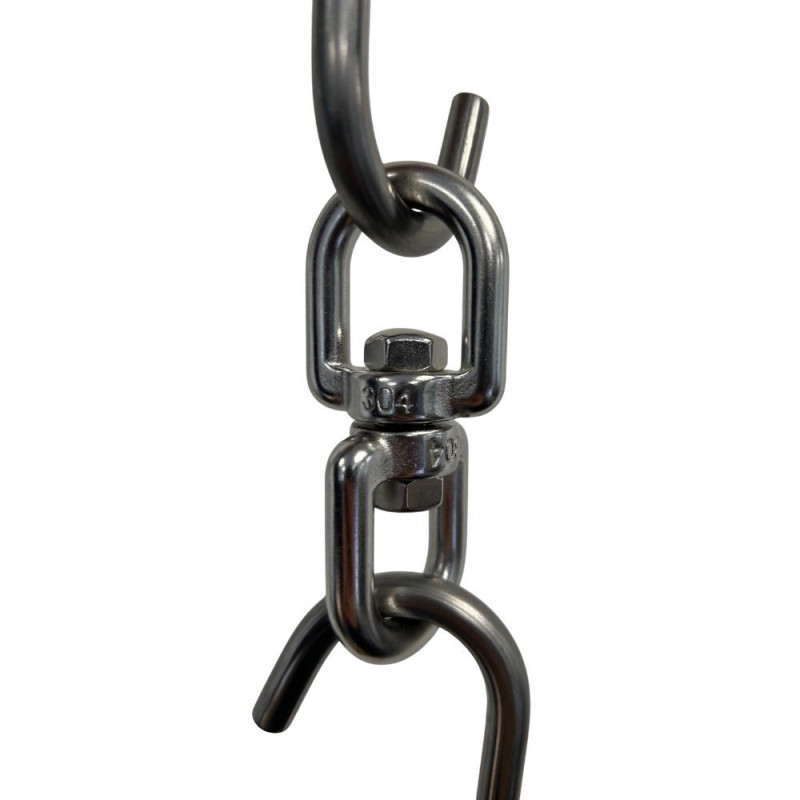Emerillons inox 304 accrochage rotatif HACCESS-34 Crochets et solutions d'accrochage