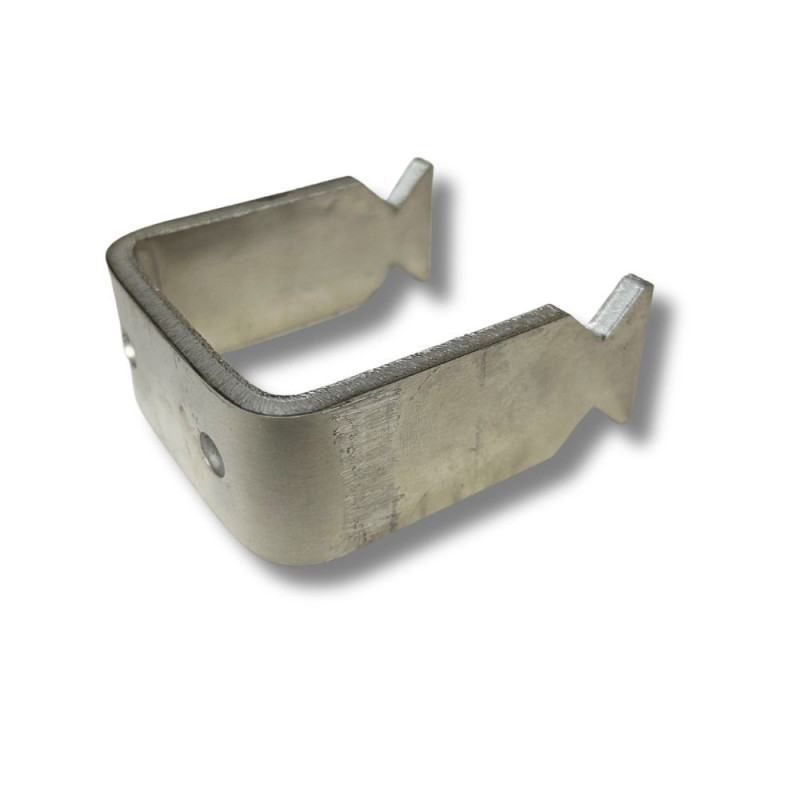 Etriers aluminium longueur 75mm pour noix de serrage AL-01-U75 Accrochage traitements bains