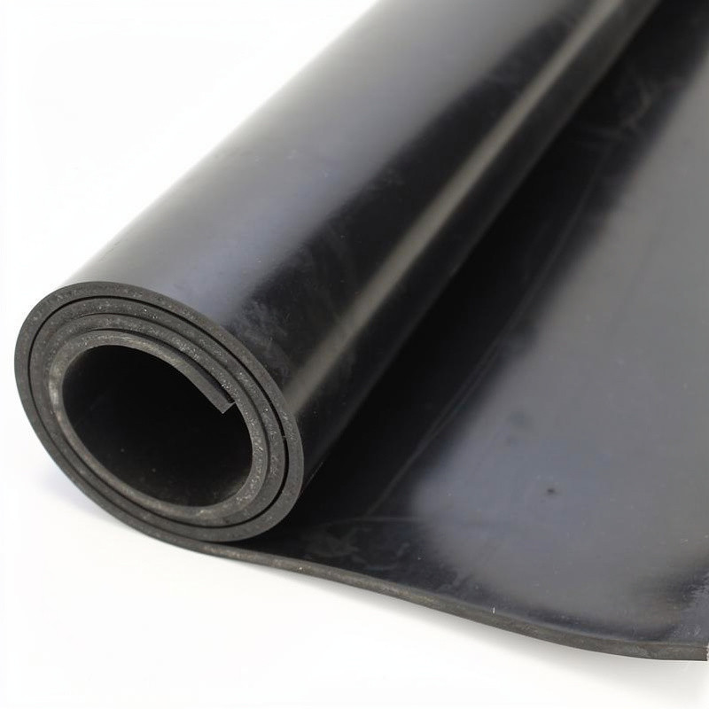 Rouleau caoutchouc protection cabine sablage grenaillage 10m x 1m40 haute résistance à l'abrasion  Equipements de sablage / g...