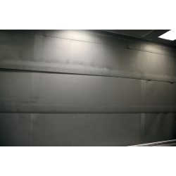 Rouleau caoutchouc protection cabine sablage grenaillage 10m x 1m40 haute résistance à l'abrasion  Equipements de sablage / g...