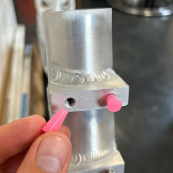 Bouchons coniques silicone 315°C  Bouchons Silicone 315°C