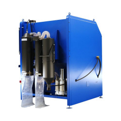 Cabine de sablage à manches dépression DF1250 gamme expert ESEQCM-AR-DF1250 Cabines à manches gamme expert