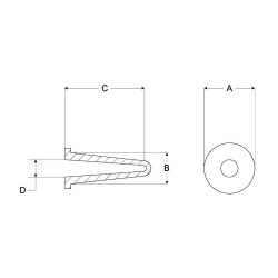 Capubouchons silicone 315°C  Bouchons Silicone 315°C