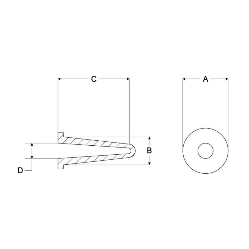Capubouchons silicone 315°C  Bouchons Silicone 315°C